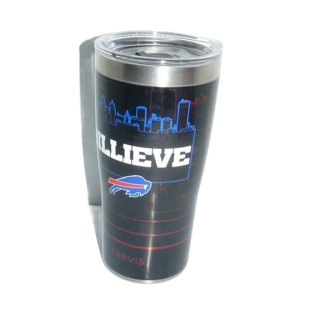Tervis Buffalo Bills Billieve NFL Stainless Steel Travel Tumbler With Lid - Picture 3 of 5
